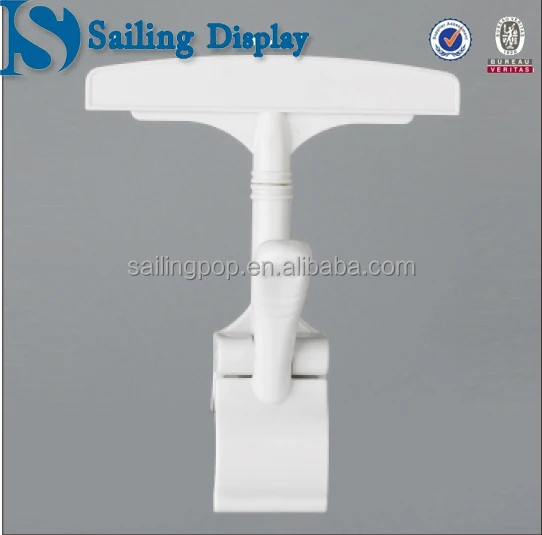 Высококачественный пластиковый держатель для ценников/Популярные зажимы для дисплея