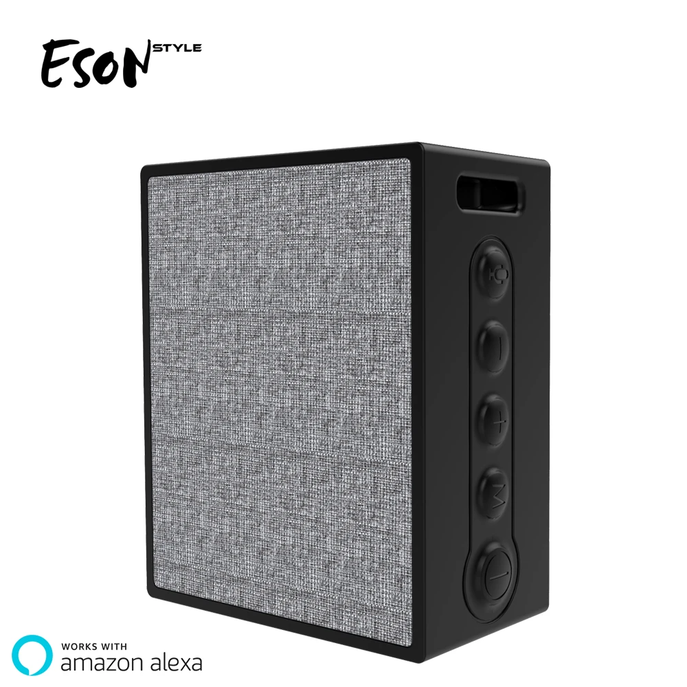 Eson Style new arrival Best seller 2019 Voice Controlled Speakers  3.7V 1000mAH Alexa Speaker