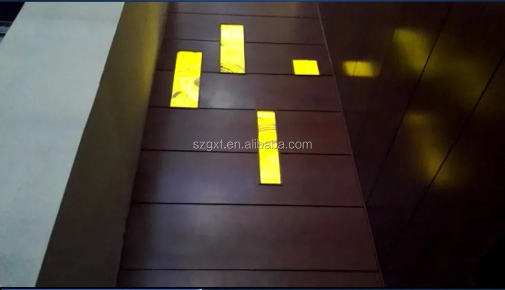 yellow on yellow off el backlight sheet panel,electroluminescent display panel