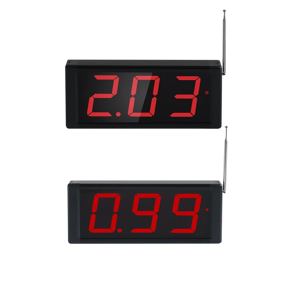 Цифровая трубка с тремя зубьями, беспроводная система вызова, светодиодный приемник