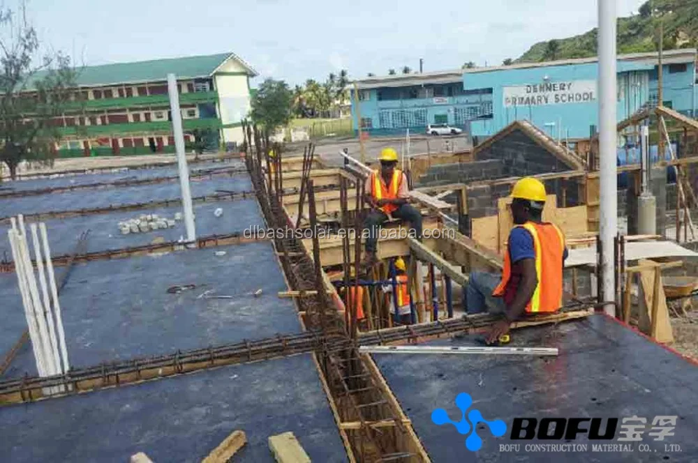 BOFUpanels, plastic concrete forms wall panels