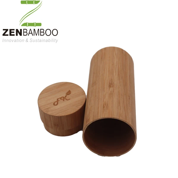 Бамбуковая Подарочная коробка с лазерной гравировкой логотипа на корпусе коробки