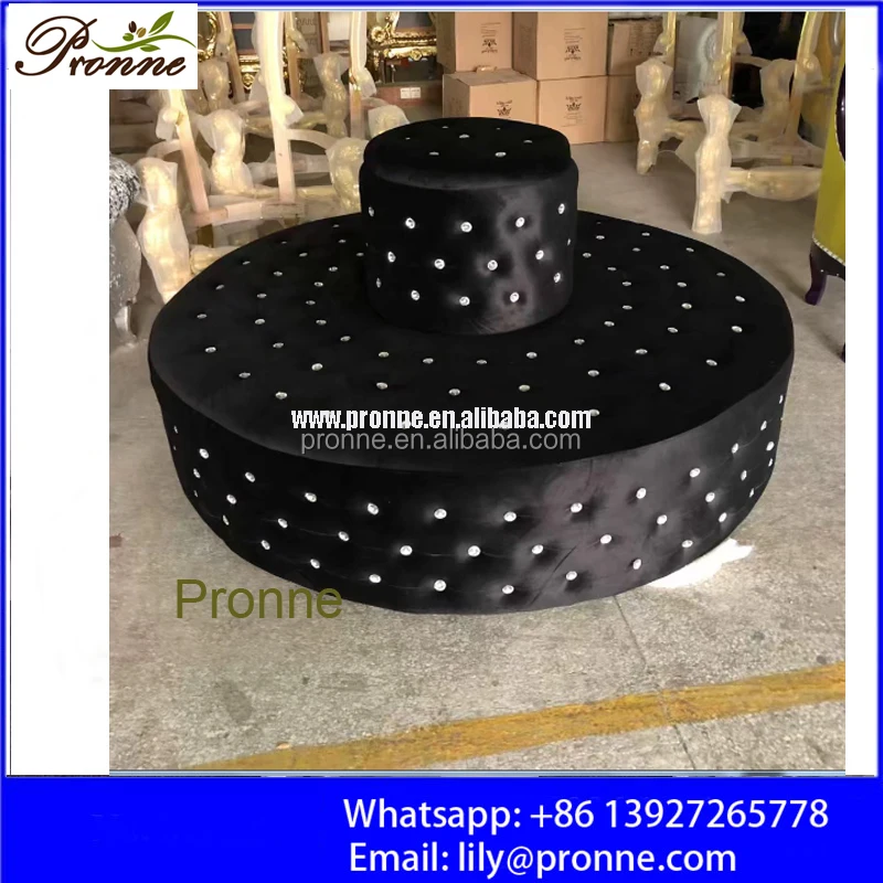 2018 black velvet nail salon sofa elegant waiting sofa waiting area bench