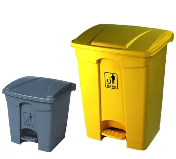 30L/45L/68L/87L Outdoor/Indoor garbage bin trash bin with cover Recycle Outdoor Waste Garbage Bins