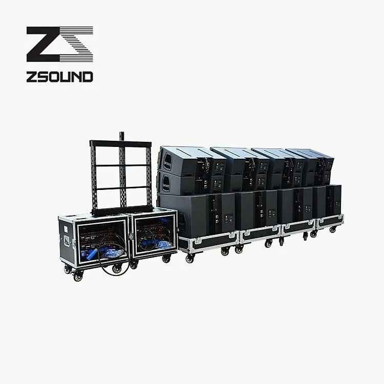 ZSOUND с двумя 10-дюймовый 3way колонки аудиосистемы звук линейного