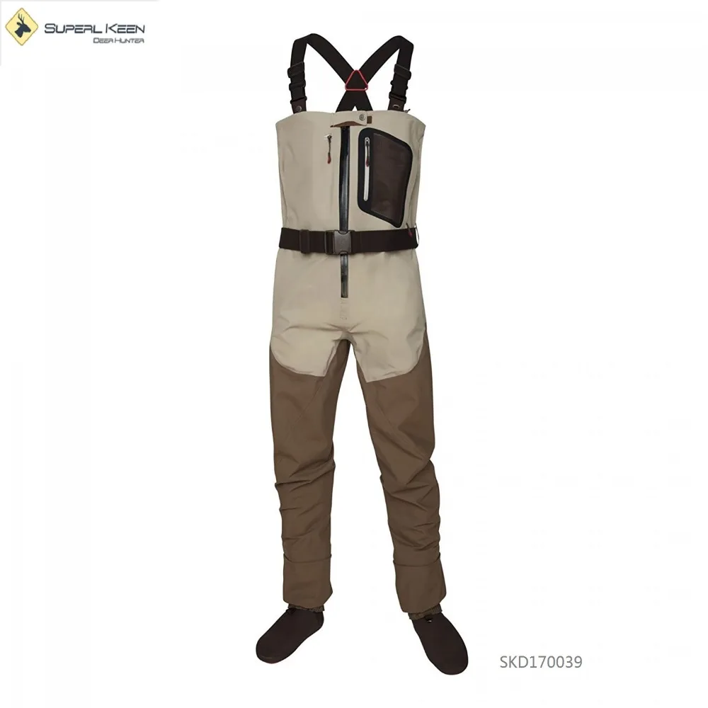 Outdoor Fly Fishing chest Waders Medium Waterproof Sonic Weld waterproof waders breathable waders