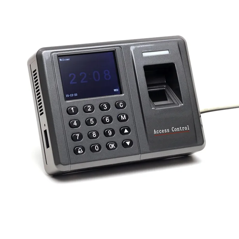 Система контроля доступа и отпечатков пальцев TCP/IP с бесплатным программным обеспечением