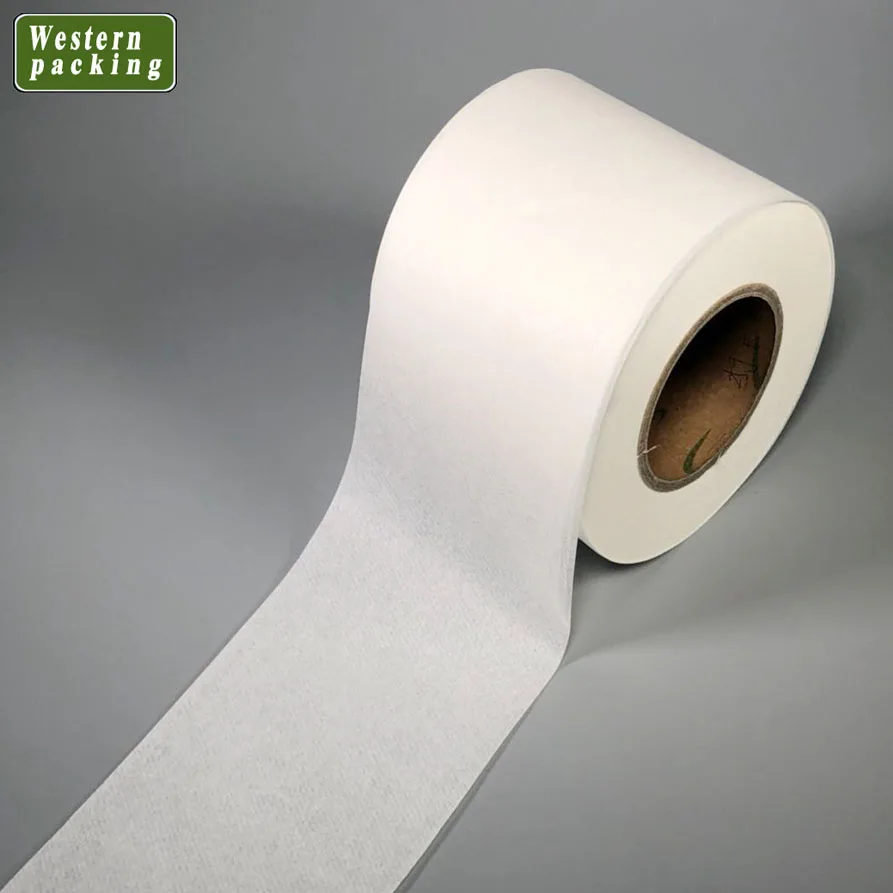 Bleached heatseal tea bag filter paper in roll