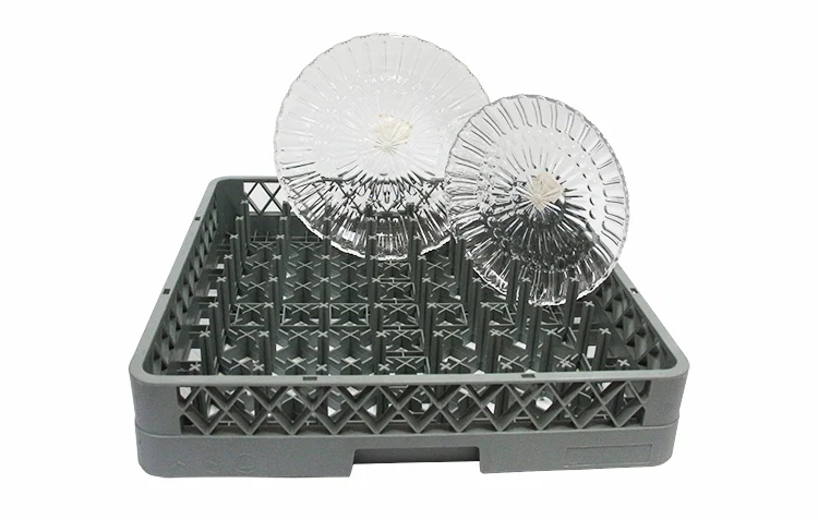 9 16 20 25 36 49 Compartment Glass Rack Plastic Glass Rack with Extender for Kitchen Restaurant