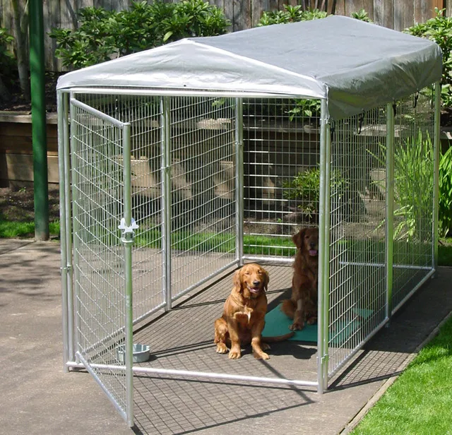 
Wholesale outdoor dog kennels large welded mesh cage pet house  (60803675748)