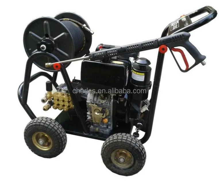 high pressure washer with 13HP air-cooled diesel engine