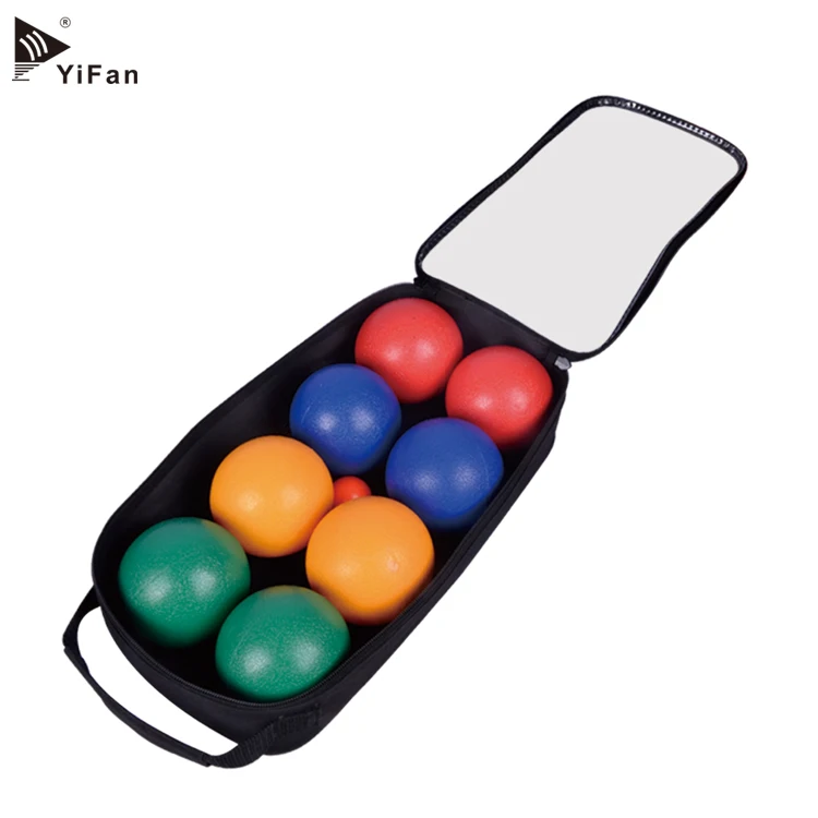 Wholesale 8 Balls 84Mm Plastic Bocce Ball Petanque Boules