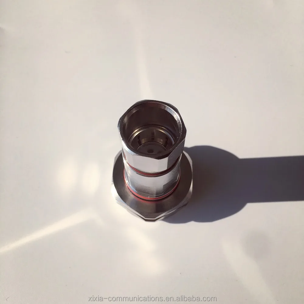 Сварной прямой Штекерный разъем 7/16 для гибкого радиочастотного Кабеля 1/2 дюйма