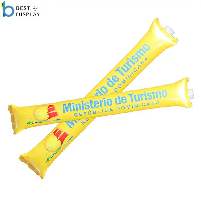 
Custom print promotional inflatable stick sport fan noise maker 