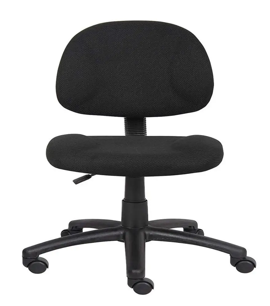 Perfect Posture Delux Fabric Task Office Chair without Arms