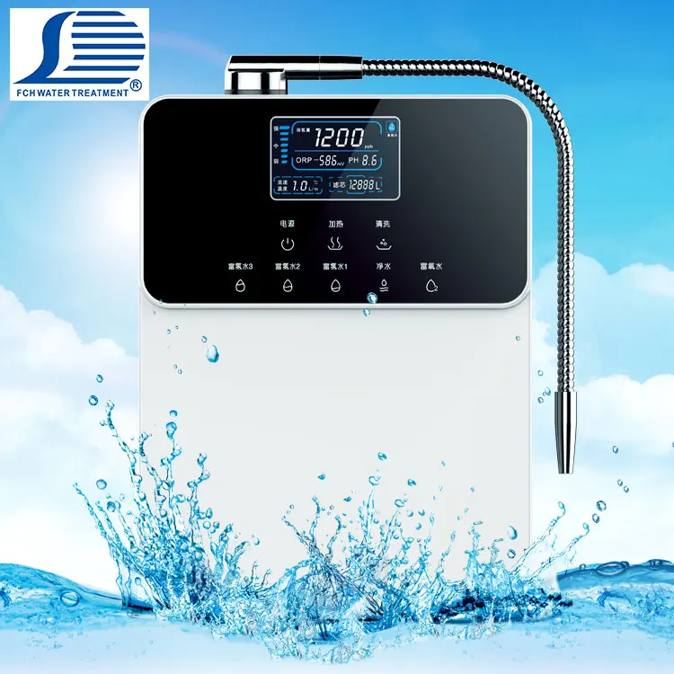 Лучшие продажи бытовой ионизатор генератора озона Портативный Водород Вода машина Корея Мини диспенсер для воды