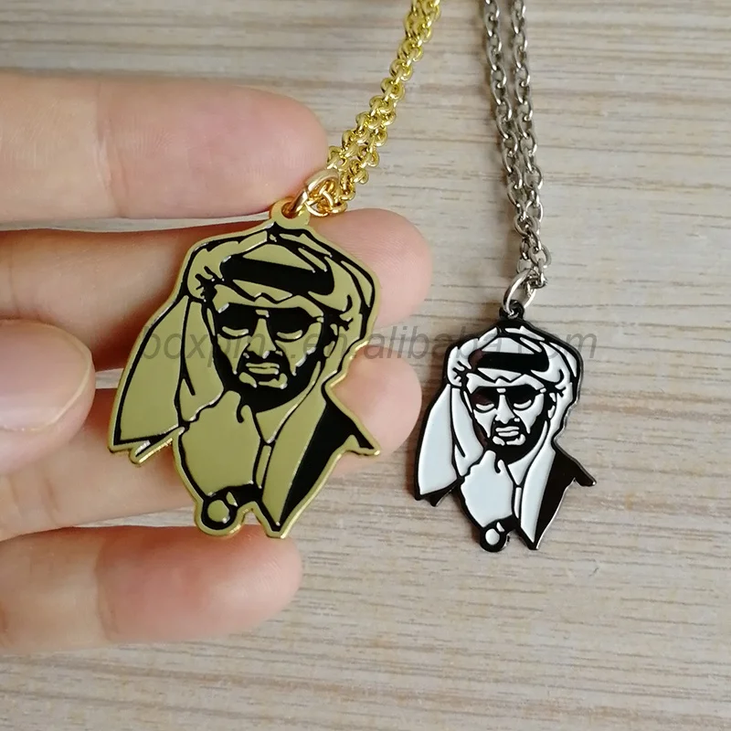 Best Selling Products 2022 in UAE Soft Enamel National Day Necklace