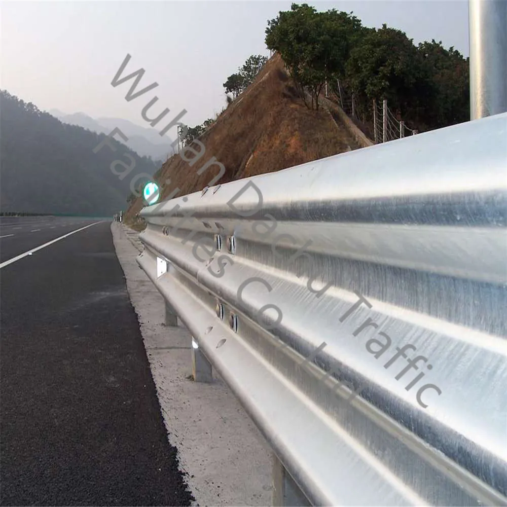 HDG Highway W Beam Galvanized Armco Barrier Highway Guardrail Highway Guardrail Price Armco Steel W Beam Crash Barrier