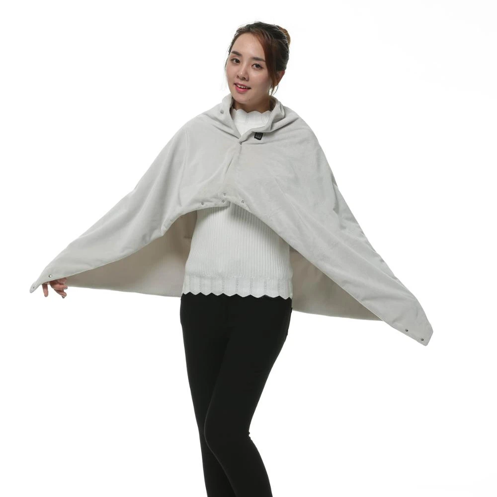
New style and fashionable 5V electric heating fleece blanket for winter 