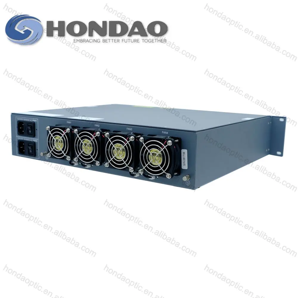 Hondao CATV 1550nm Fiber Optic Laser CATV 20dbm Signal Amplifier Dual Power Supply EDFA