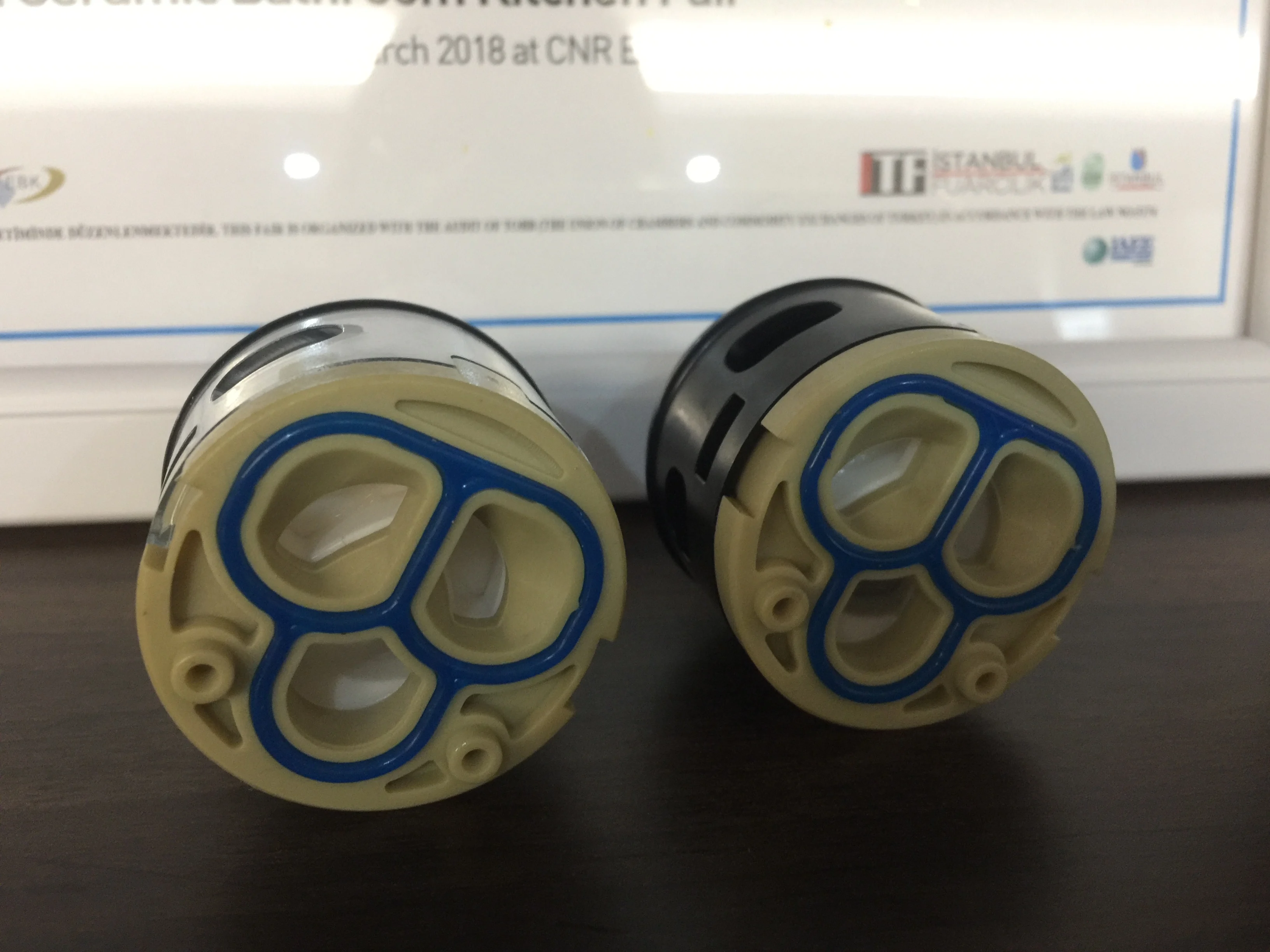 
HAIRUI HR40D-L01 40mm upper O-ring high-flow to india market ceramic disc cartridge for faucet,factory supply export directly 