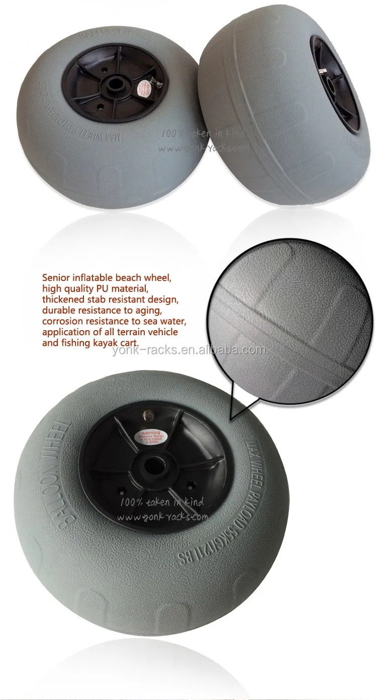 YONK beach cart wheel inflating beach wheel sand wheel