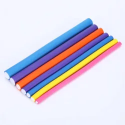Wholesale Hair Curling Flexi Rods Soft Bendy Long Rollers Foam Magic Air Hair Rollers