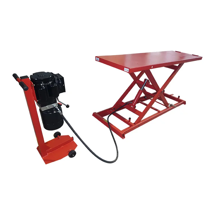 Регулируемая высота Долли мотоцикл scissor lift jack пол Мотоцикл Лифт
