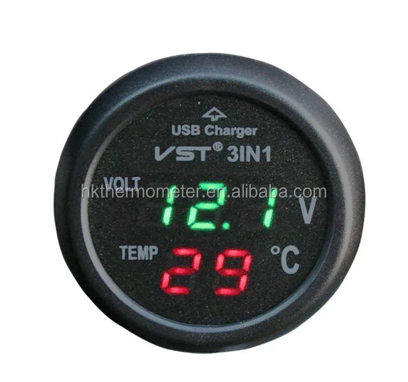 Digital Car Temperature Gauge Hydraulic Temperature Gauge