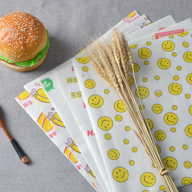 
Deli wrap paper wax wrapping paper for food packaging 