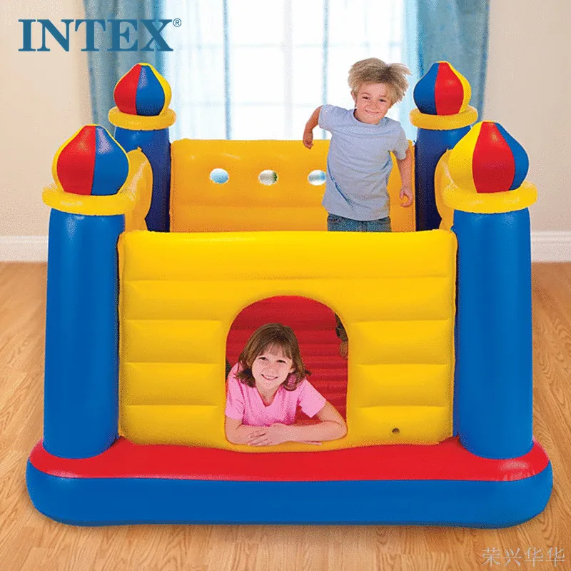 
Intex 48259 Indoor Playground Toys JUMP-O-LENE Inflatable Jumping Castle 