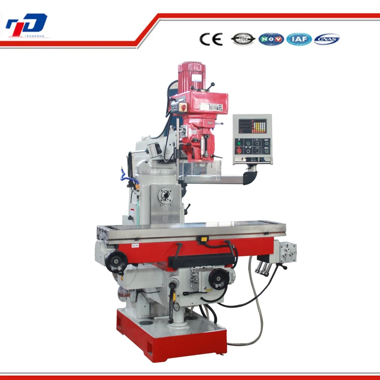 Turret Milling Head X6336 CE Certificated Metal Universal Milling Machine