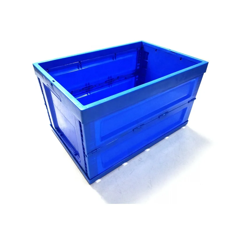 600*400 мм стек пластиковые овощные почтовую службу твердые складной ящик для хранения стиль организатор ящик ящики с крышкой