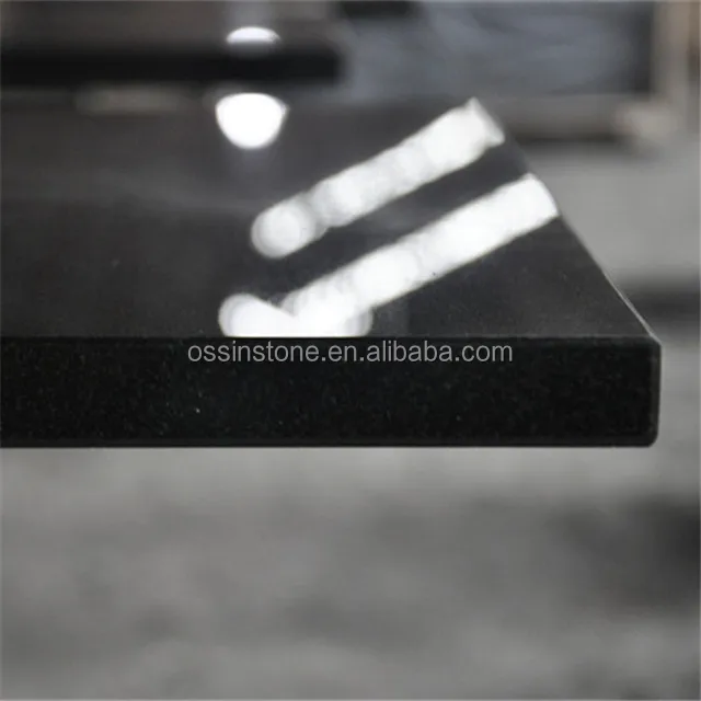 Natural Black Granite Stove Fireplace Hearths &Panels