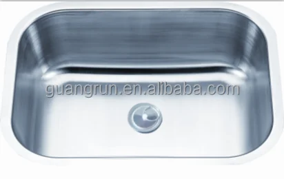 Motor Home Stainless Steel Hand Wash Basin Kitchen Sink GR-568