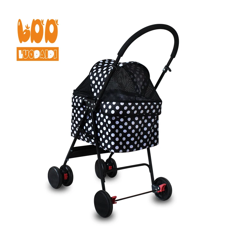 Легкий ПЭТ Коляска для маленьких собак 4 колеса собаки коляска BL07