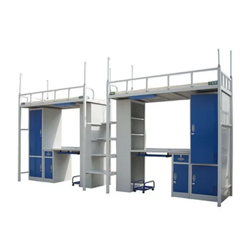 Cheap Modern Steel Single Metal School Dormitory Bed Apartment Dormitory Bed with Desk