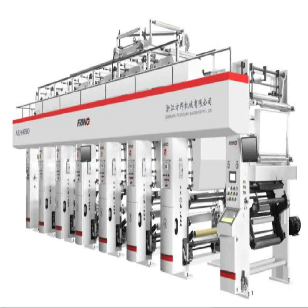 Water-Base-Ink Computer color register rotogravure press