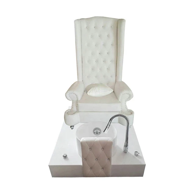 
High back throne beauty nail salon pedicure spa chairs 