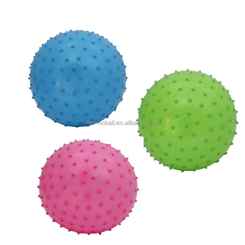 Novelty party favors sensory knobby bouncy ball
