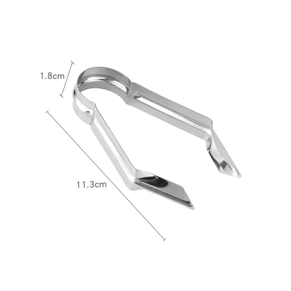 Simple Pineapple Fruit Seed Remover Clip Cutter Kitchen Strawberry Pineapple Eye Peeler Seed Remover Stainless Steel Home Tools