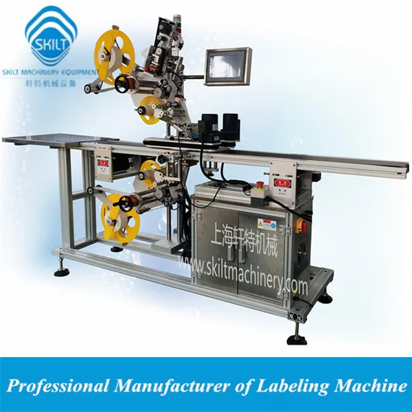 automatic top and bottom labeler for different kinds of objects
