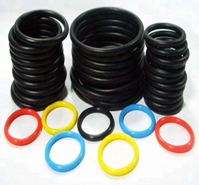 white/red/black color NBR EPDM FKM rubber seal o-ring white color silicone rubber o ring for air compressor/water pump