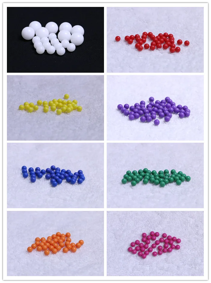 Hollow PP polypropylene plastic float ball deodorant roll on 6mm 8mm 10mm 15mm 20mm 38mm 35.56mm