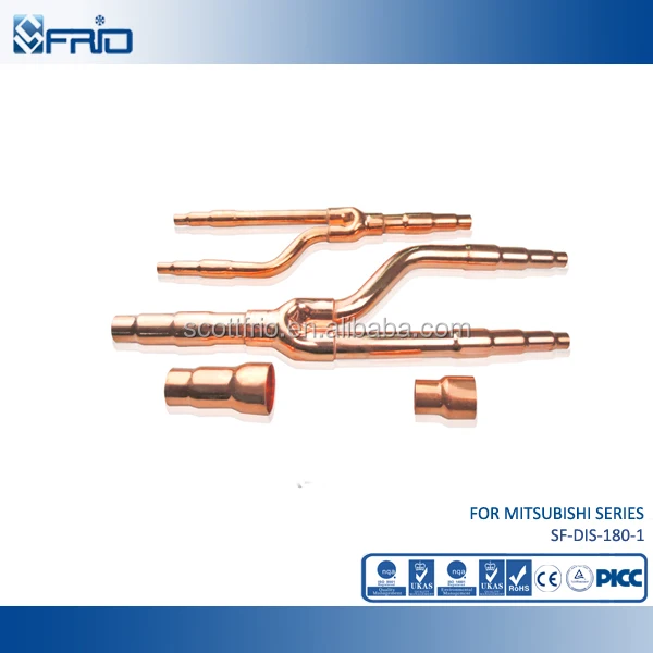 SF-DIS-180-1 Refnet BRANCH PIPE for MHI