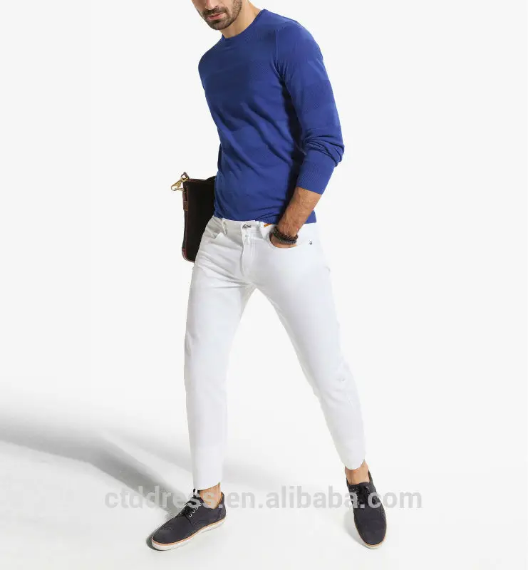 
 2014 новый стиль 100% хлопок белый чино tornos  