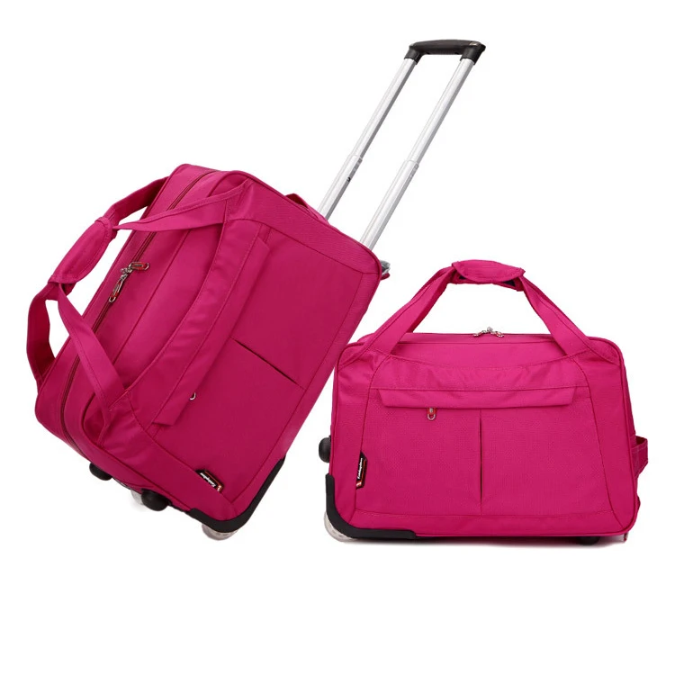 Carry On Under Seat Wheeled Small Trolley Luggage Bag