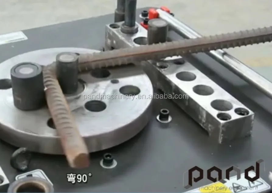 GW40 steel bar bender stainless steel reinforcement bending machine