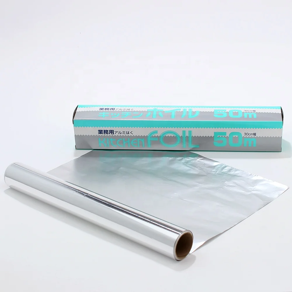 Disposable Aluminum Foil Food Roll for Kitchen Use