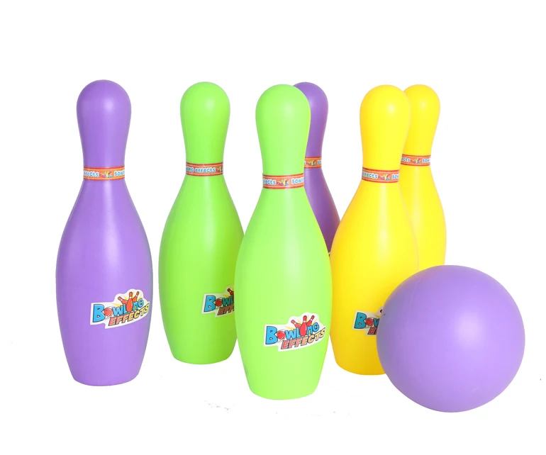 Wholesale mini ball set plastic pin bowling toys for kids